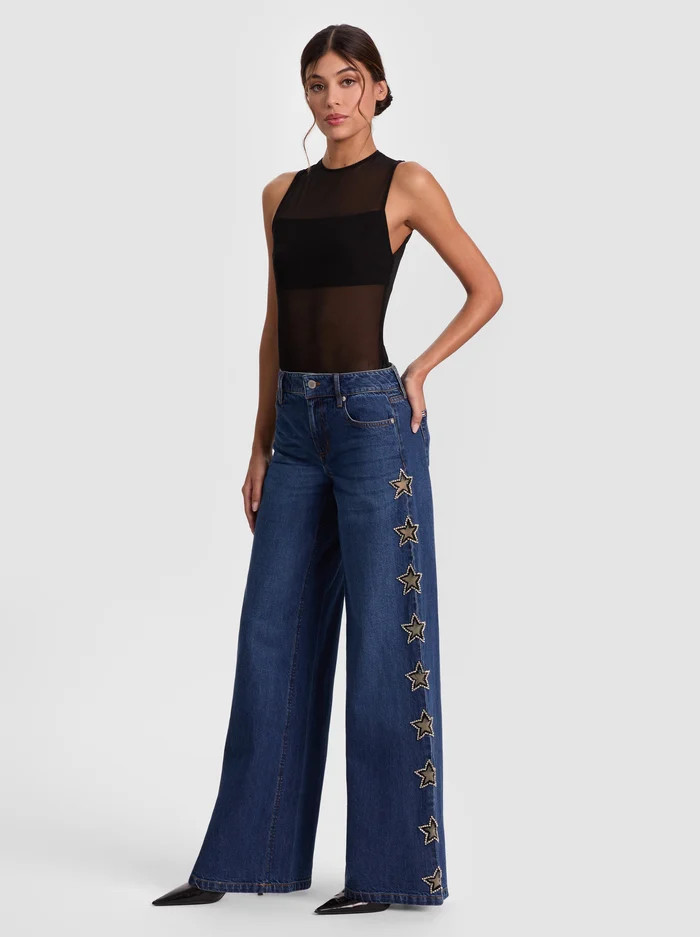 AMAZING EMBELLISHED JEAN | Alice + Olivia