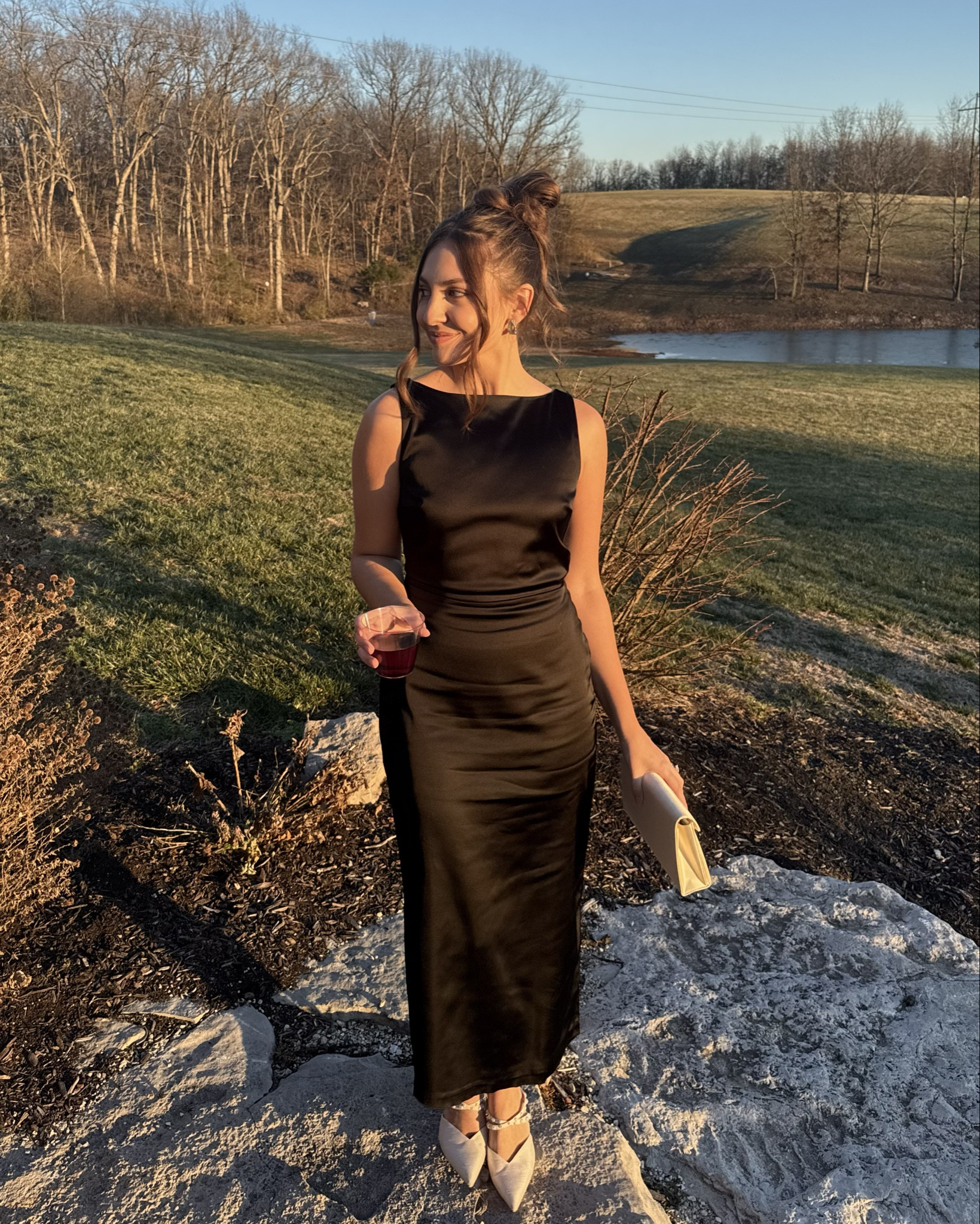 Winter wedding guest look! Wearing size XS petite 

#LTKHoliday #LTKWedding #LTKStyleTip