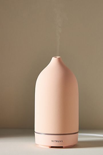 Vitruvi Pink Stone Essential Oil Diffuser | Anthropologie (US)