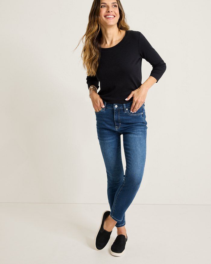 High-Rise Skinny Ankle Jeans | Tommy Bahama