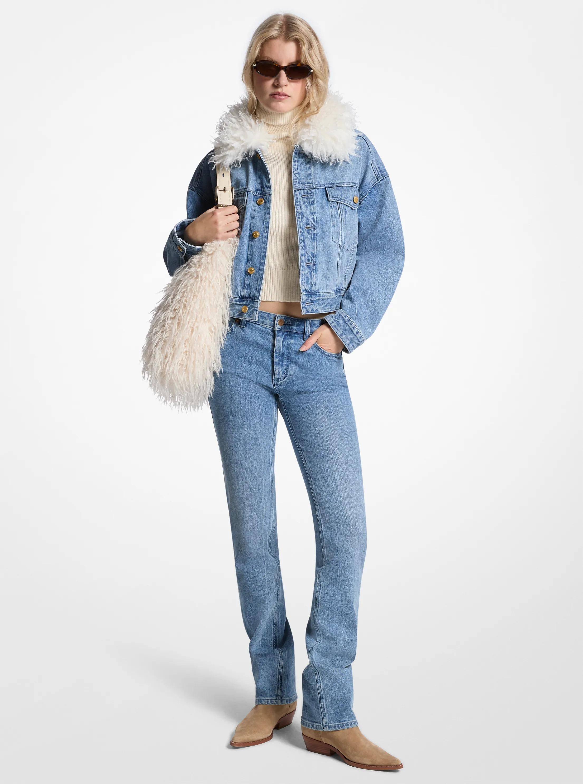 Stretch Denim Cigarette Jeans | Michael Kors US