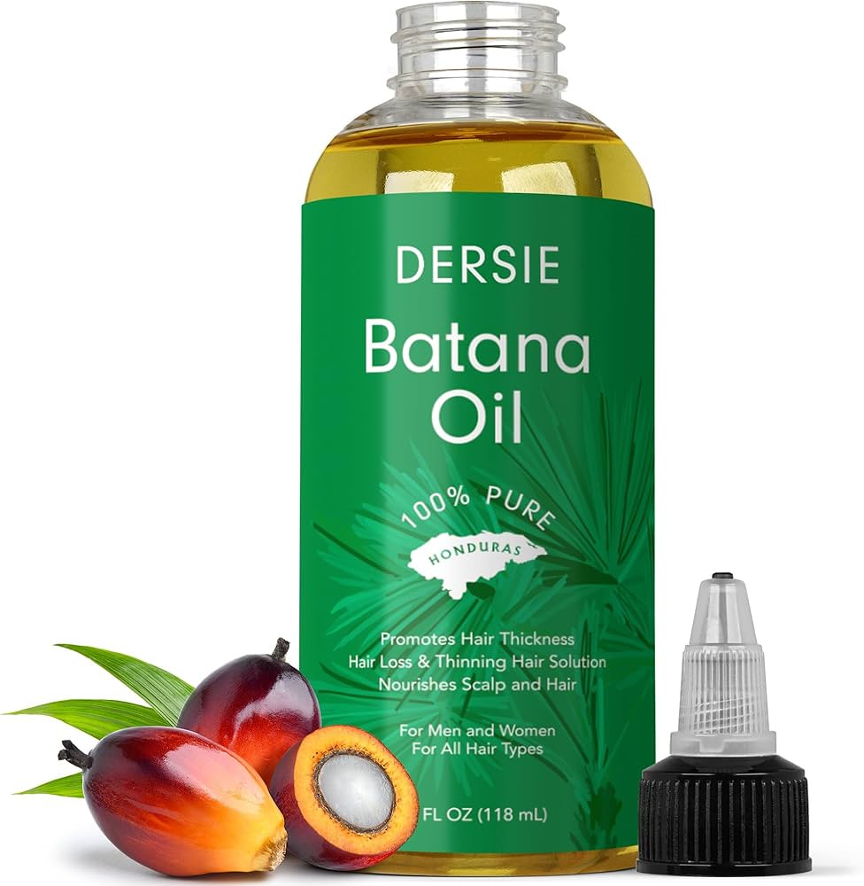 Batana Oil for Hair Growth: Dr Sebi Organic Raw Batana Oil from Honduras - 100% Pure & Natural - ... | Amazon (US)