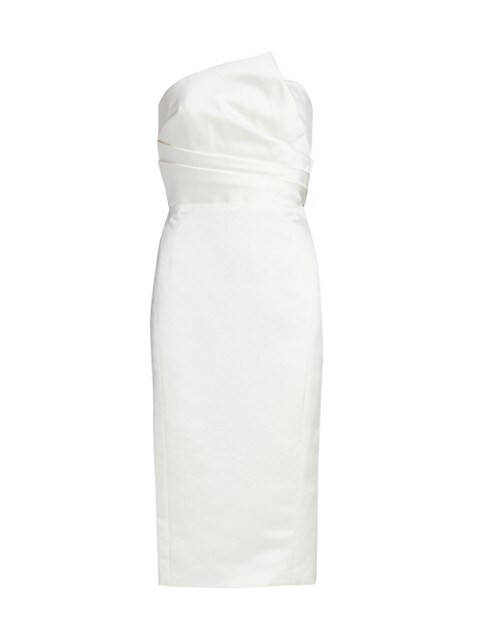Strapless Slim Dress | Saks Fifth Avenue