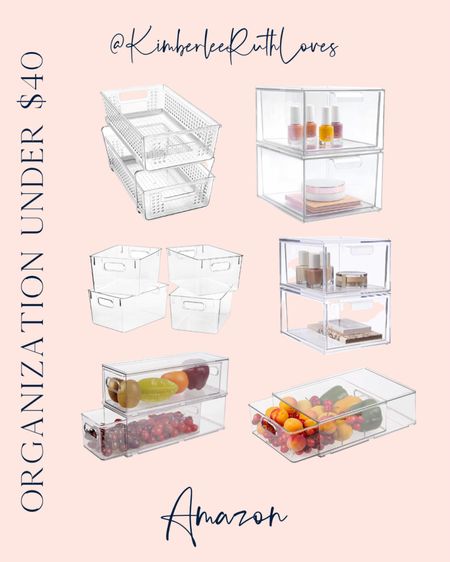 Get your pantry/kitchen organized with these clear bins and storages!
#kitchenrefresh #pantryorganizer #kitchenmusthaves #kitchenfaves  #kitchenorganization

#LTKunder50 #LTKFind #LTKhome