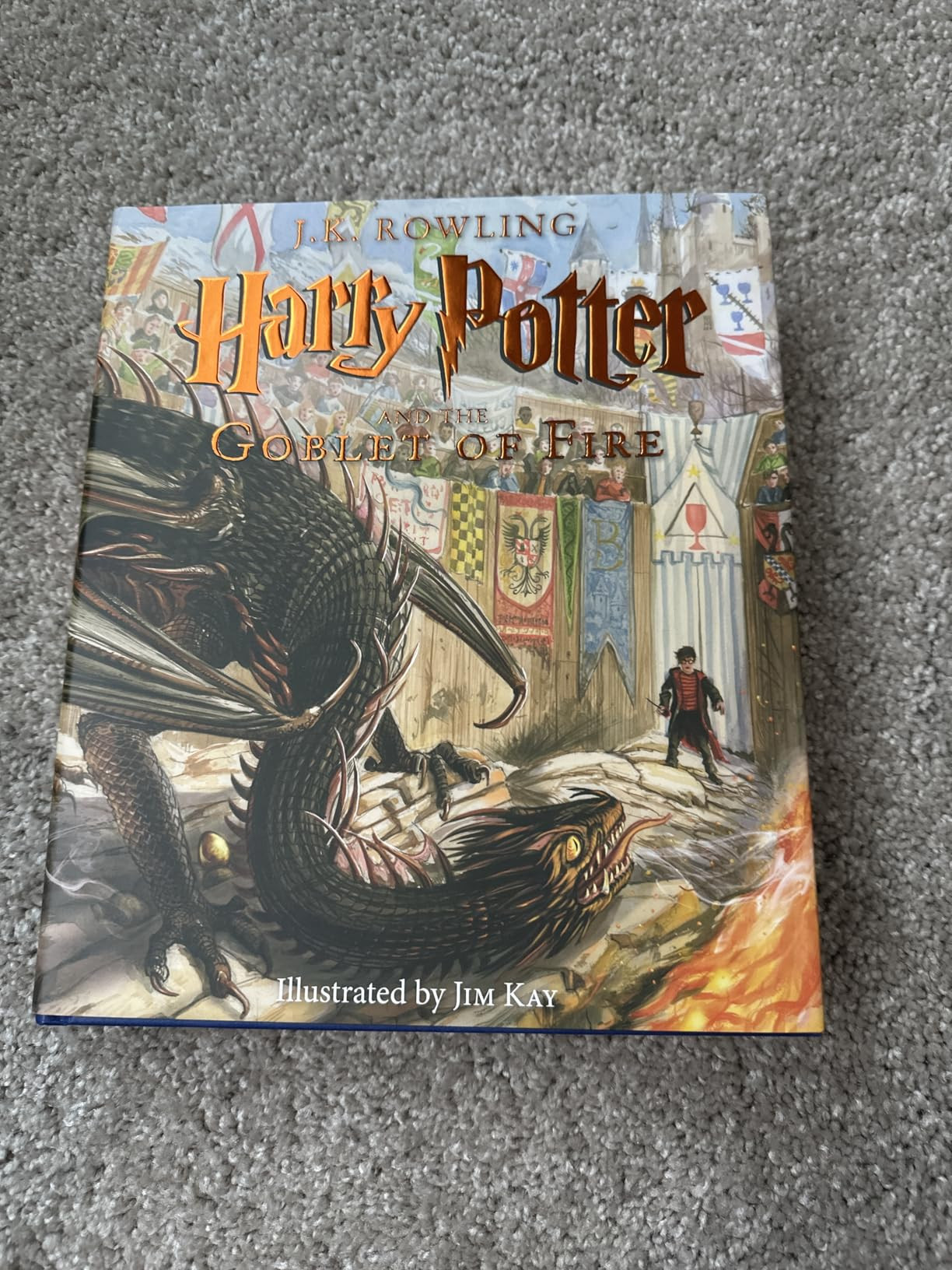 Harry Potter and the Goblet of Fire: The Illustrated Edition (Harry Potter, Book 4) (4) | Amazon (US)
