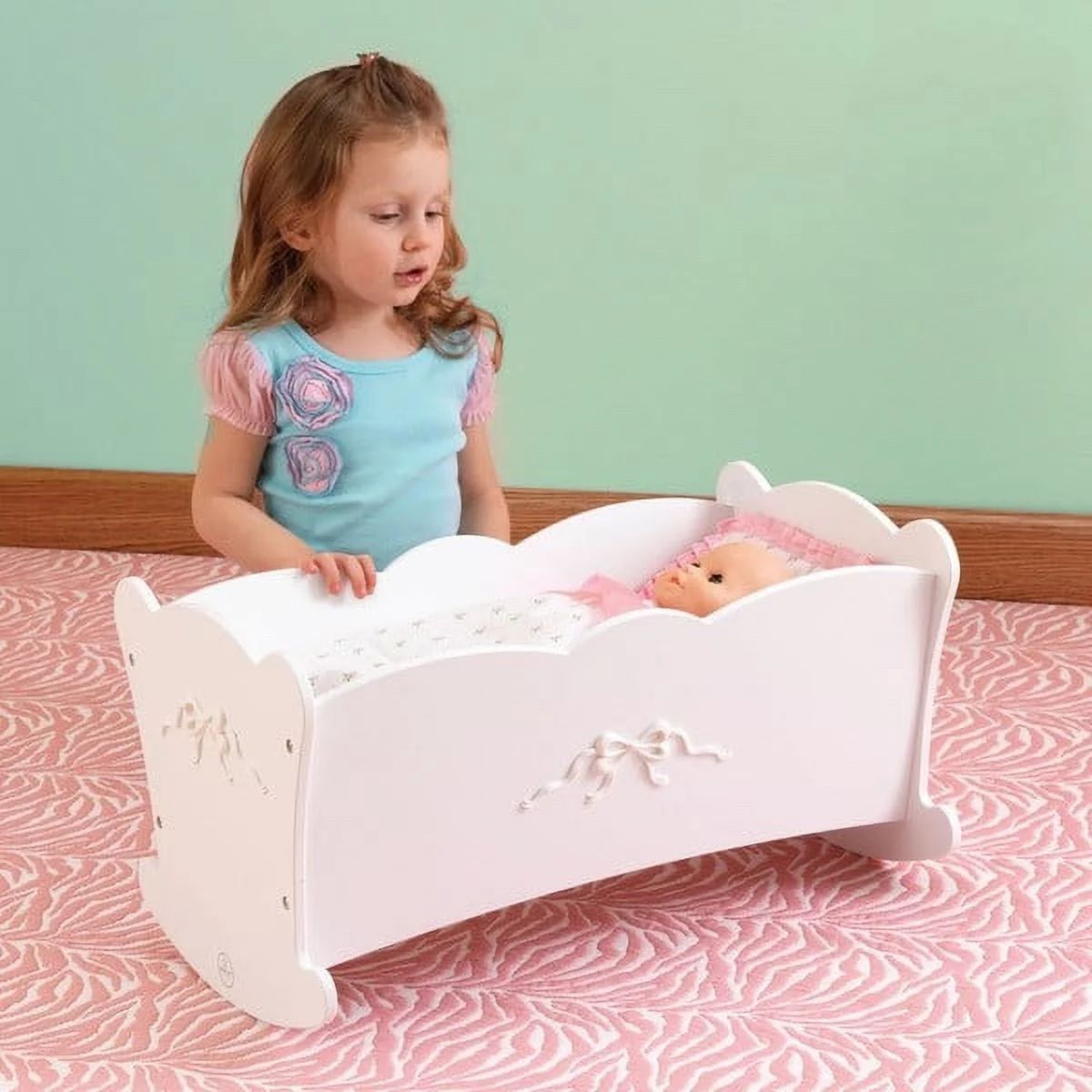 Tiffany Bow Lil Doll Cradle | Walmart (US)