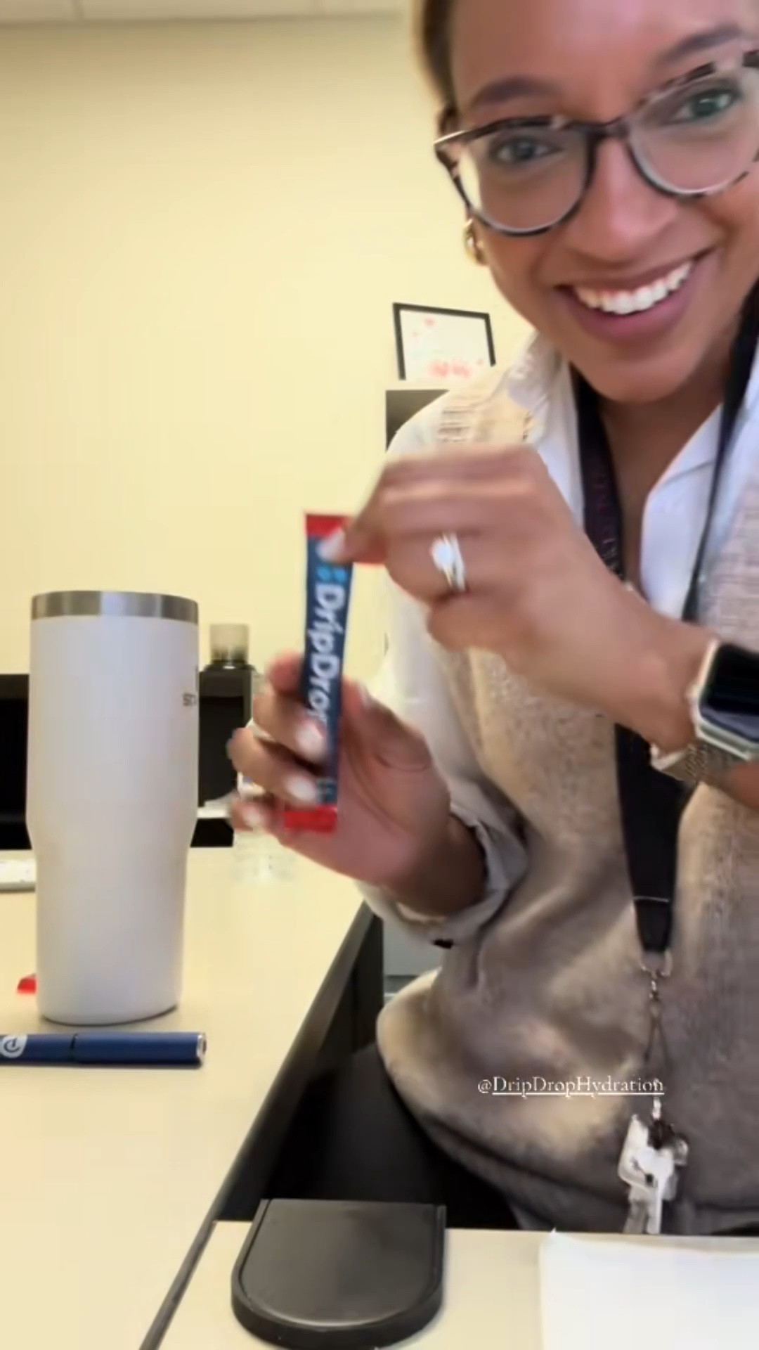 Office hydration 🤣

#LTKWorkwear #LTKOver40 #LTKStyleTip