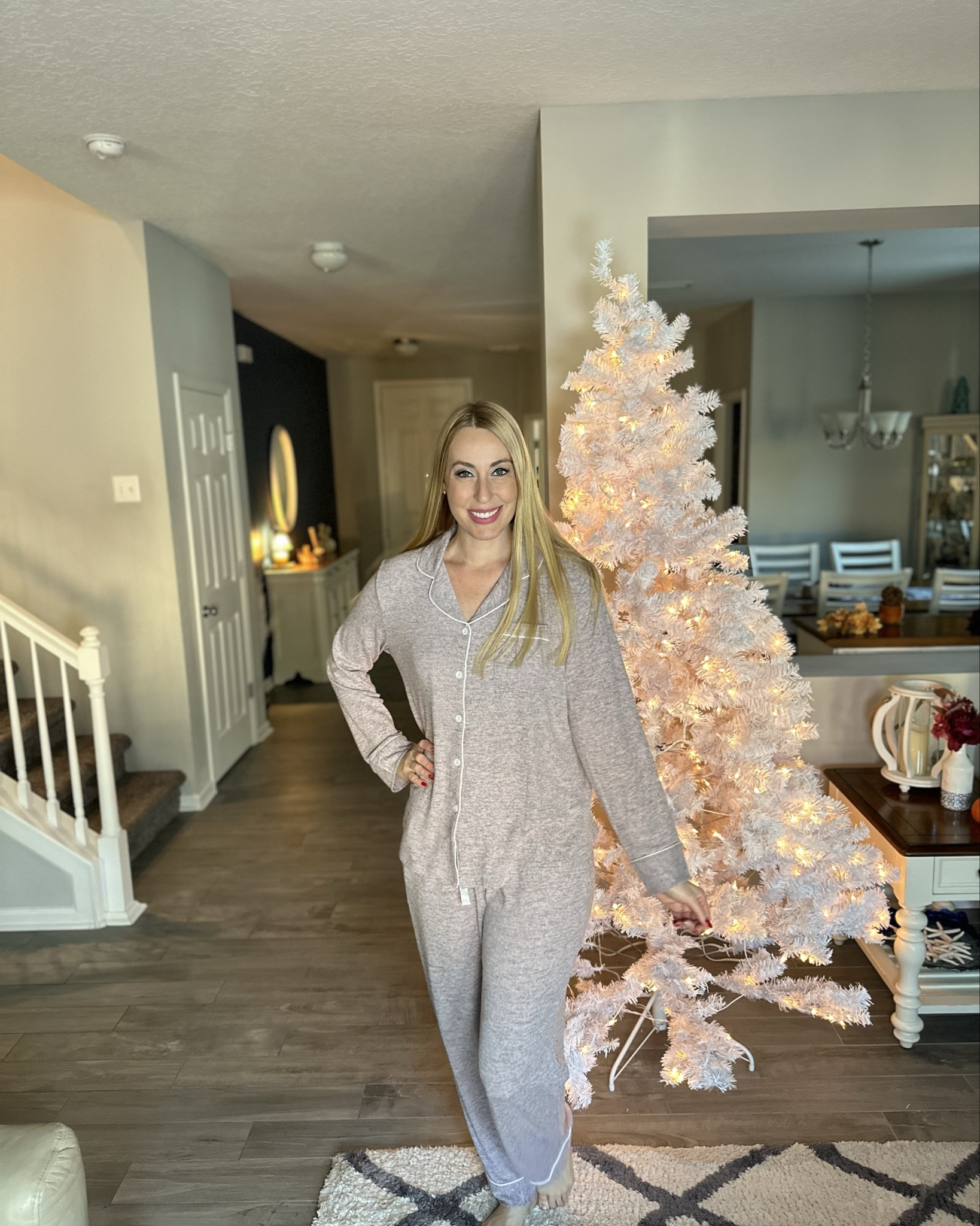 Super snuggly and warm pjs
🤍 I love how comfortable these are, I don’t want to take them off 
🤍 I sized up to medium for extra wiggle room at night 
🤍 stick true to size 

#LTKFindsUnder100 #LTKFindsUnder50 #LTKStyleTip