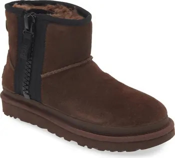UGG® Mini Classic Zip Bootie (Women) | Nordstrom | Nordstrom