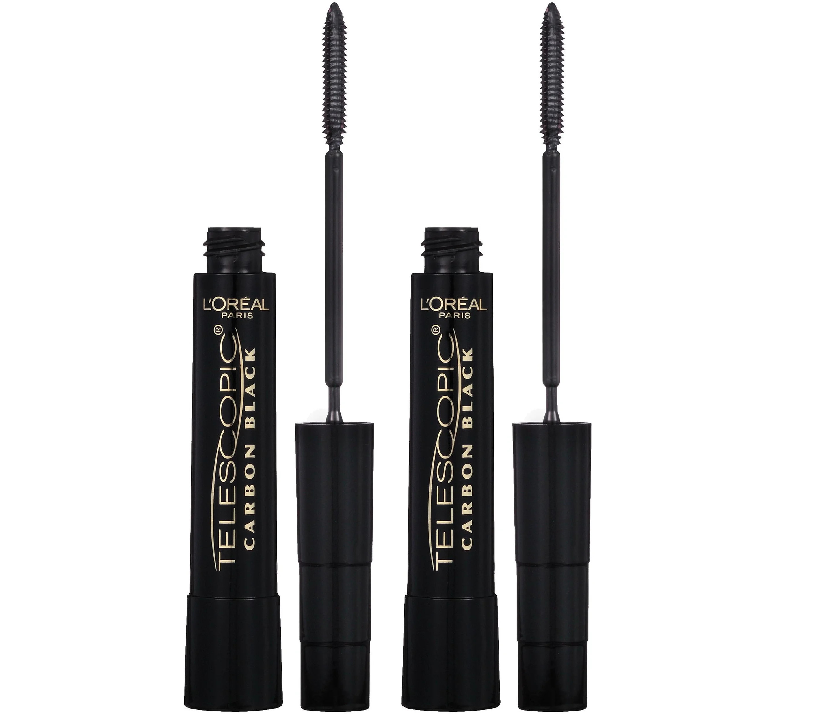 (2 pack) L'Oreal Paris Telescopic Washable Mascara, Carbon Black, 0.27 fl oz | Walmart (US)