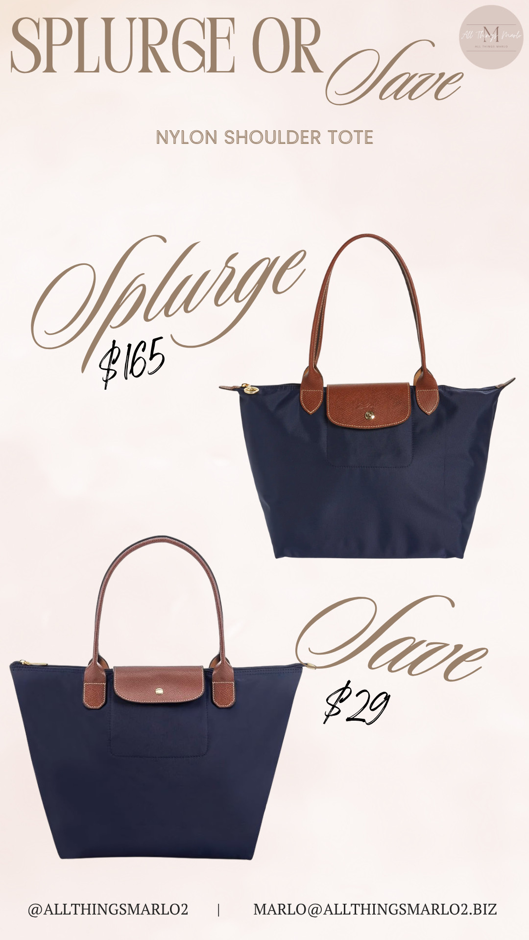 Nylon Shoulder Tote 

 #LTKSeasonal #LTKWorkwear #LTKTravel