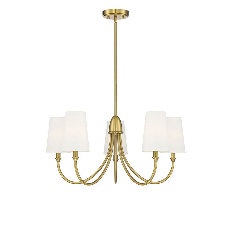 Makensie Shaded Chandelier | Shades of Light