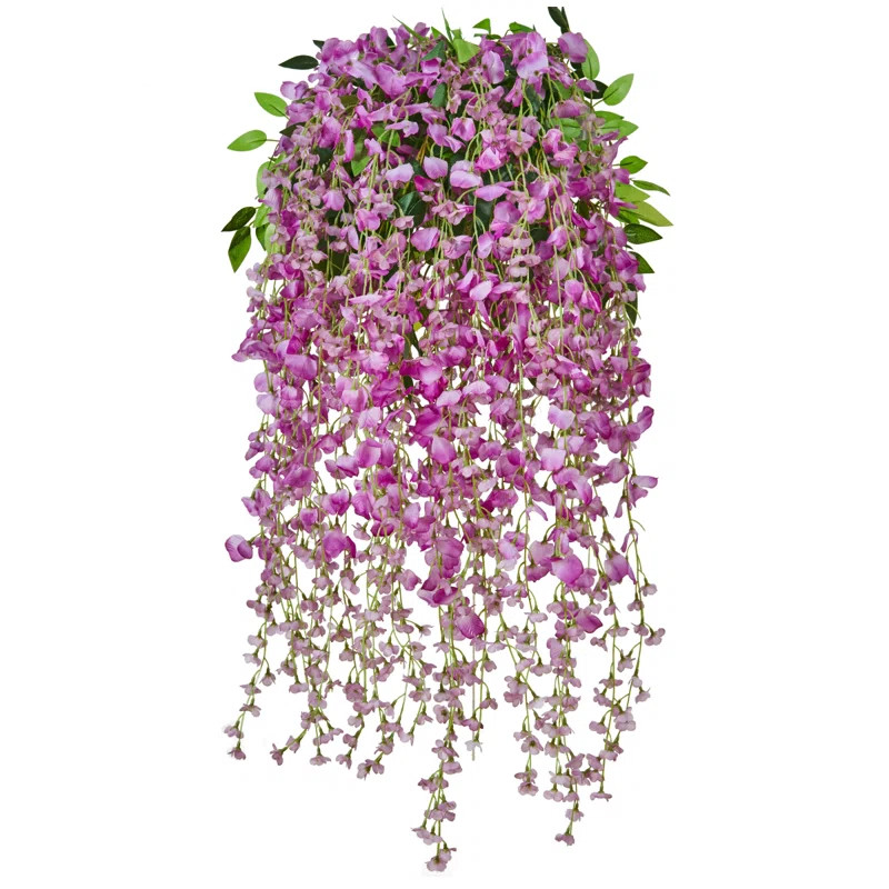 Wisteria Hanging Flowers (24pcs) | Wayfair North America