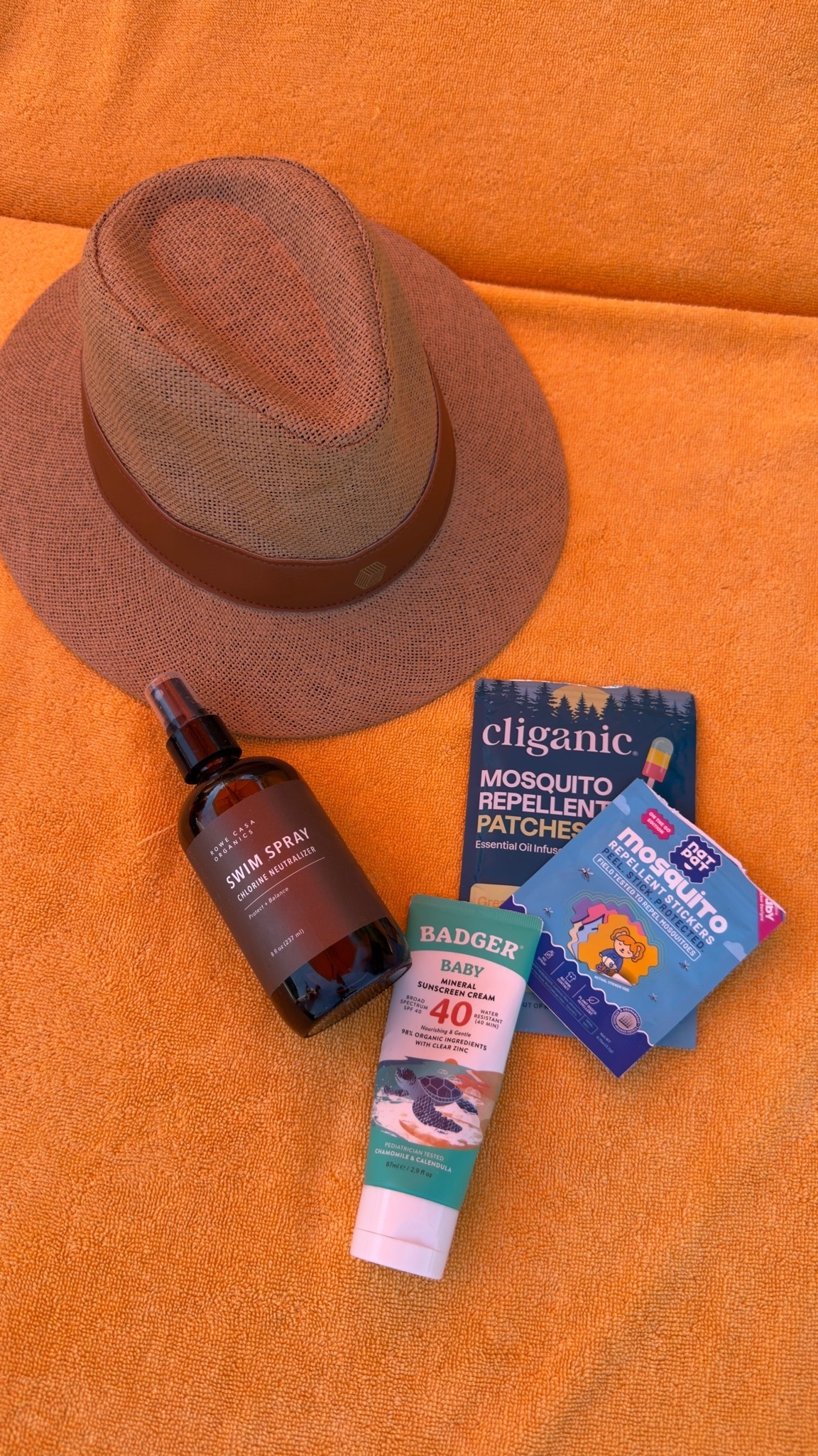 Capri has been using the summer essentials￼✨