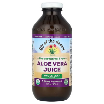Lily of the Desert Aloe Vera Juice, Whole Leaf, Filtered, 16 fl oz (473 ml) | Target