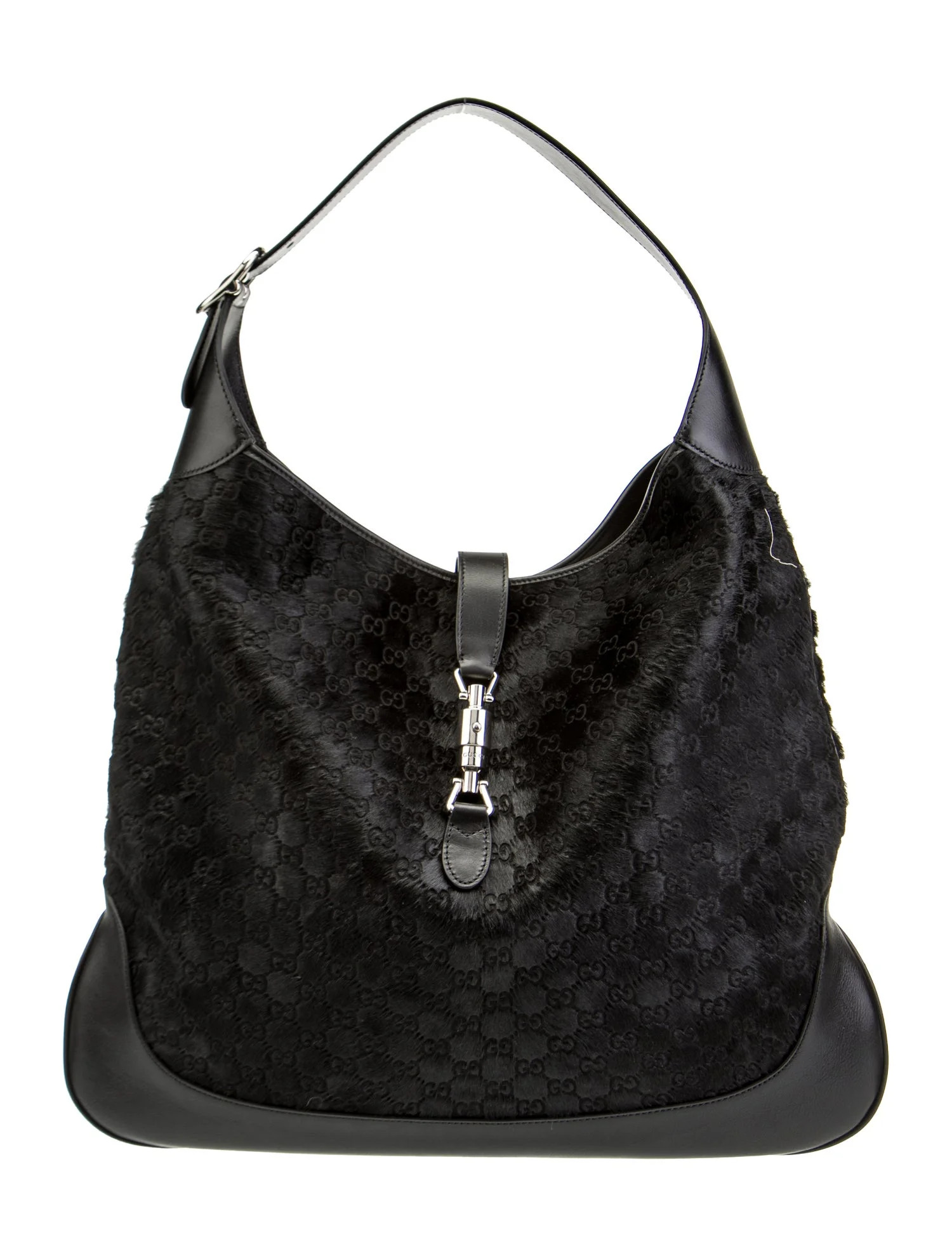 Large GG Calf Hair Jackie 1961 Shoulder Bag | The RealReal