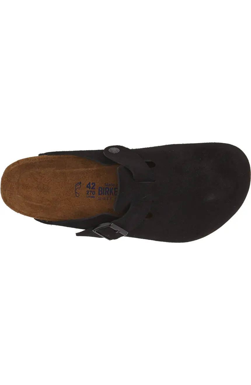 'Boston Soft' Suede Clog (Men) | Nordstrom