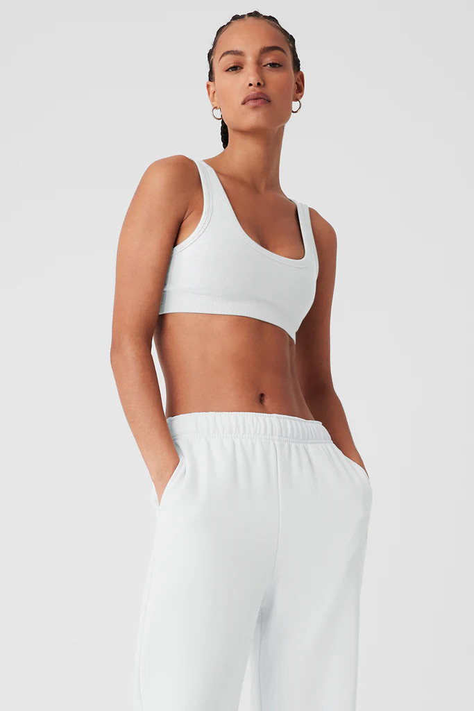 Seamless Chosen Bra - White | Alo Yoga (US)