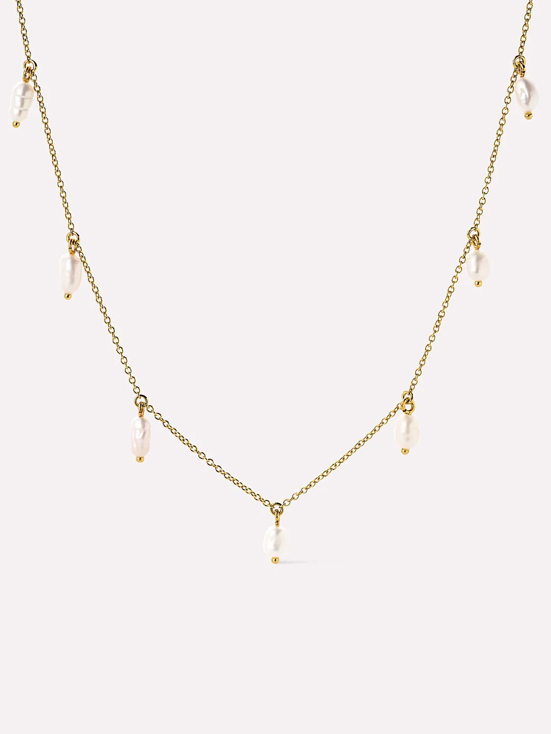 Gold Pearl Necklace - Loki | Ana Luisa