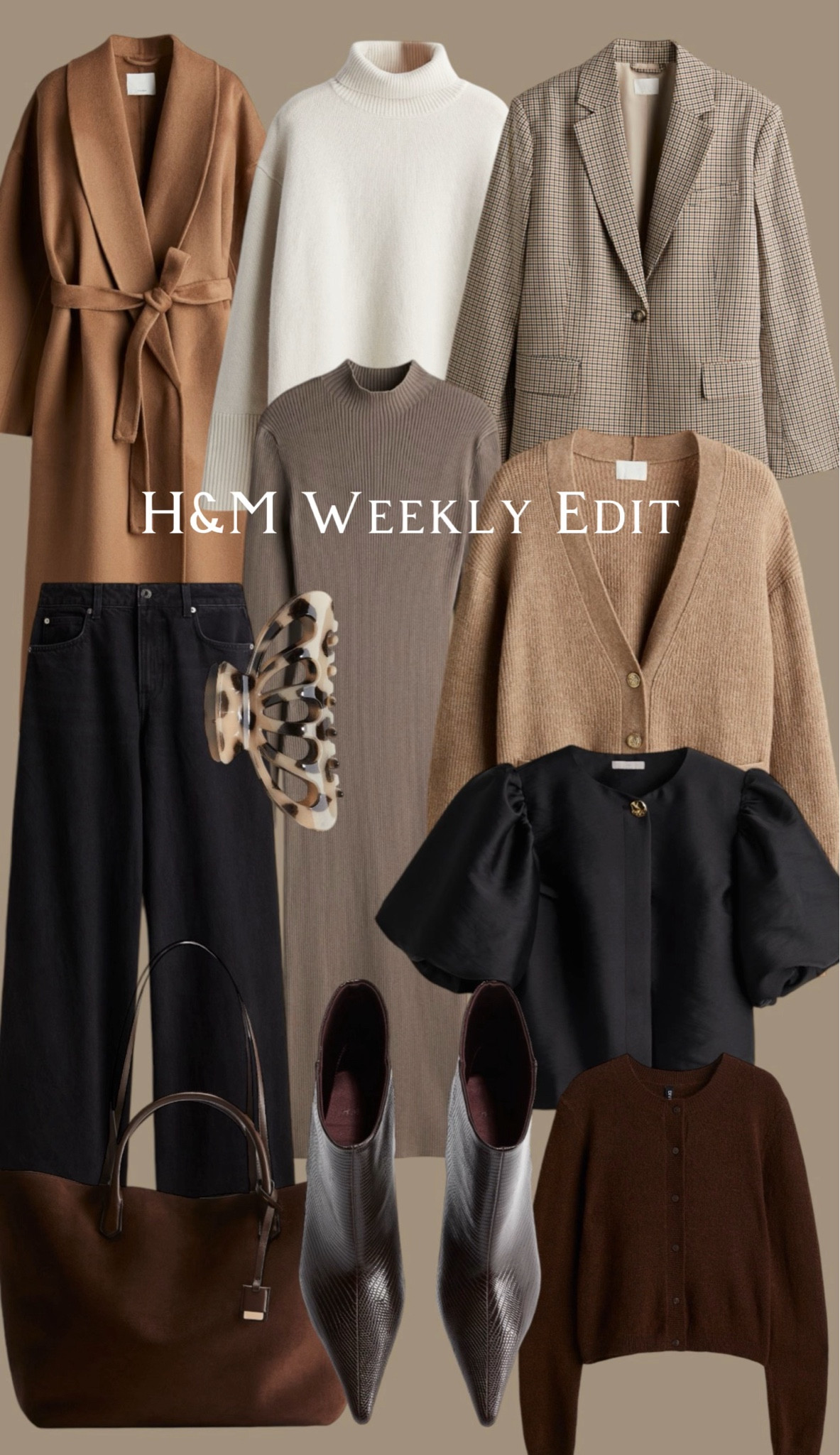 My H&M weekly edit - I will do these once a week with my favourite picks 🤎

#LTKstyletip #LTKautumn #LTKeurope