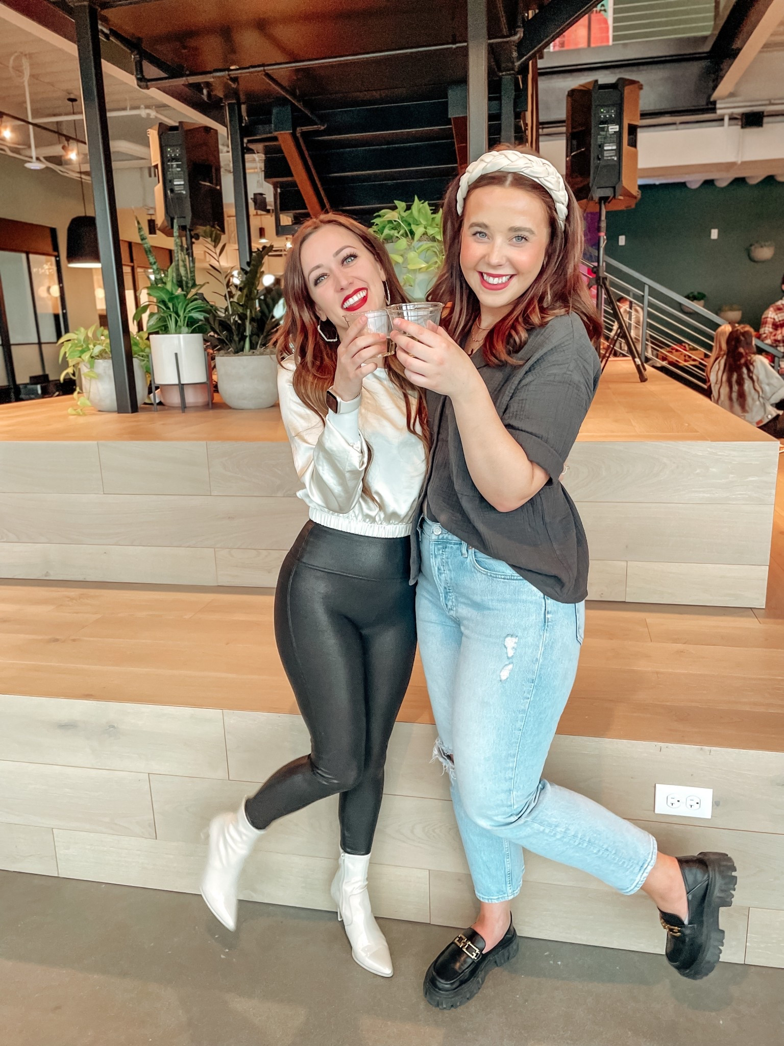 High waisted Spanx leggings with stiletto booties 

#LTKFindsUnder100 #LTKParties #LTKSeasonal