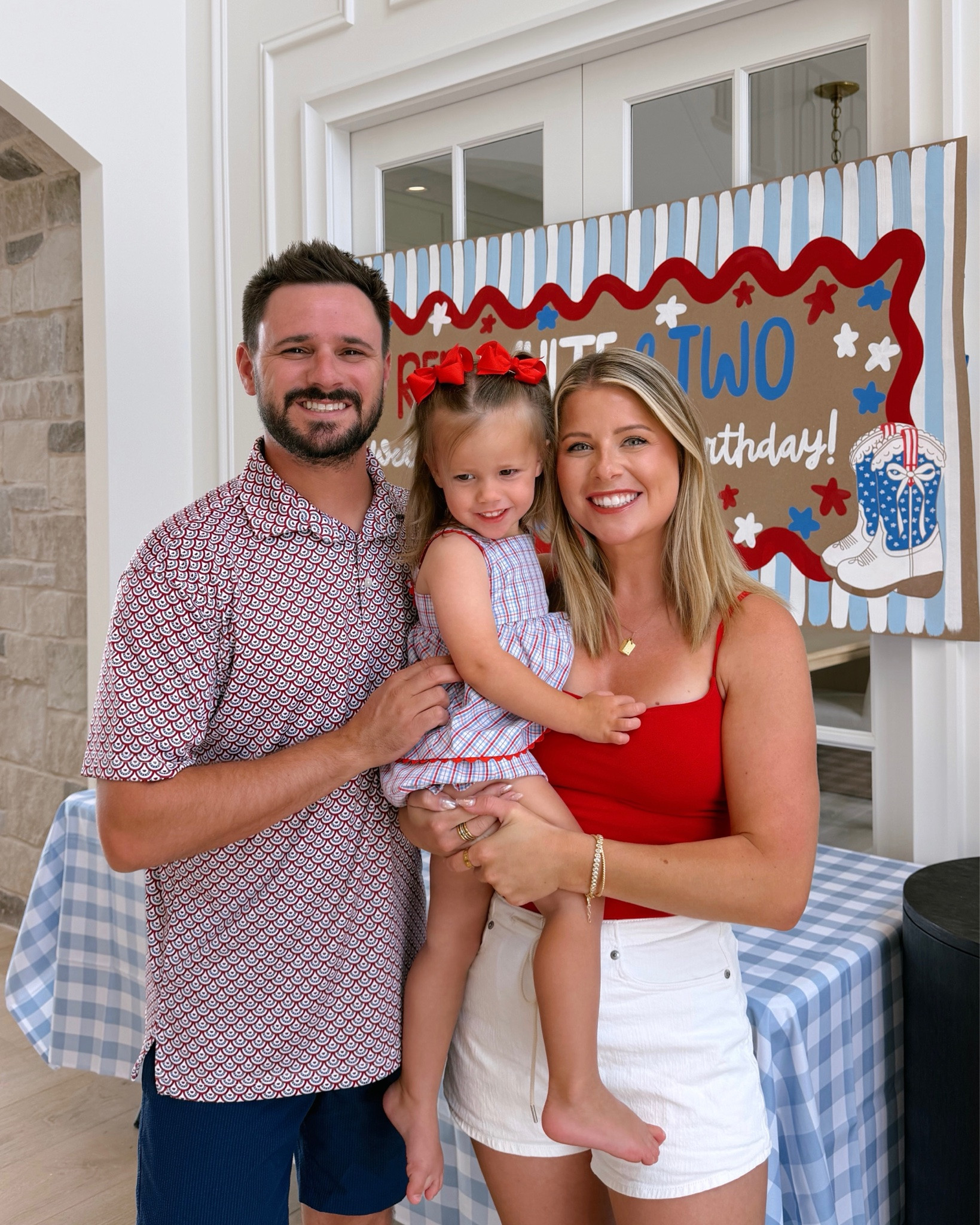 Red, White, & TWO birthday decor ❤️🤍💙

#LTKmomlife #LTKKids #LTKBaby