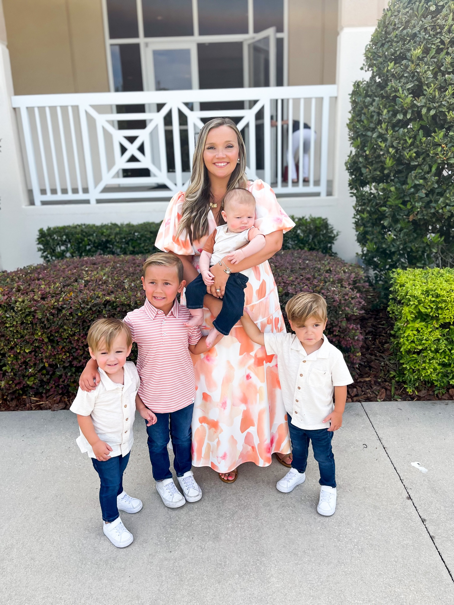 This Amazon dress was so perfect for church that I think I need it in every pattern! The twins & baby Tatum are all in Walmart finds! 🧡

Mom fashion, church fashion, church wear, toddler boys,

#LTKcurves #LTKfamily #LTKkids