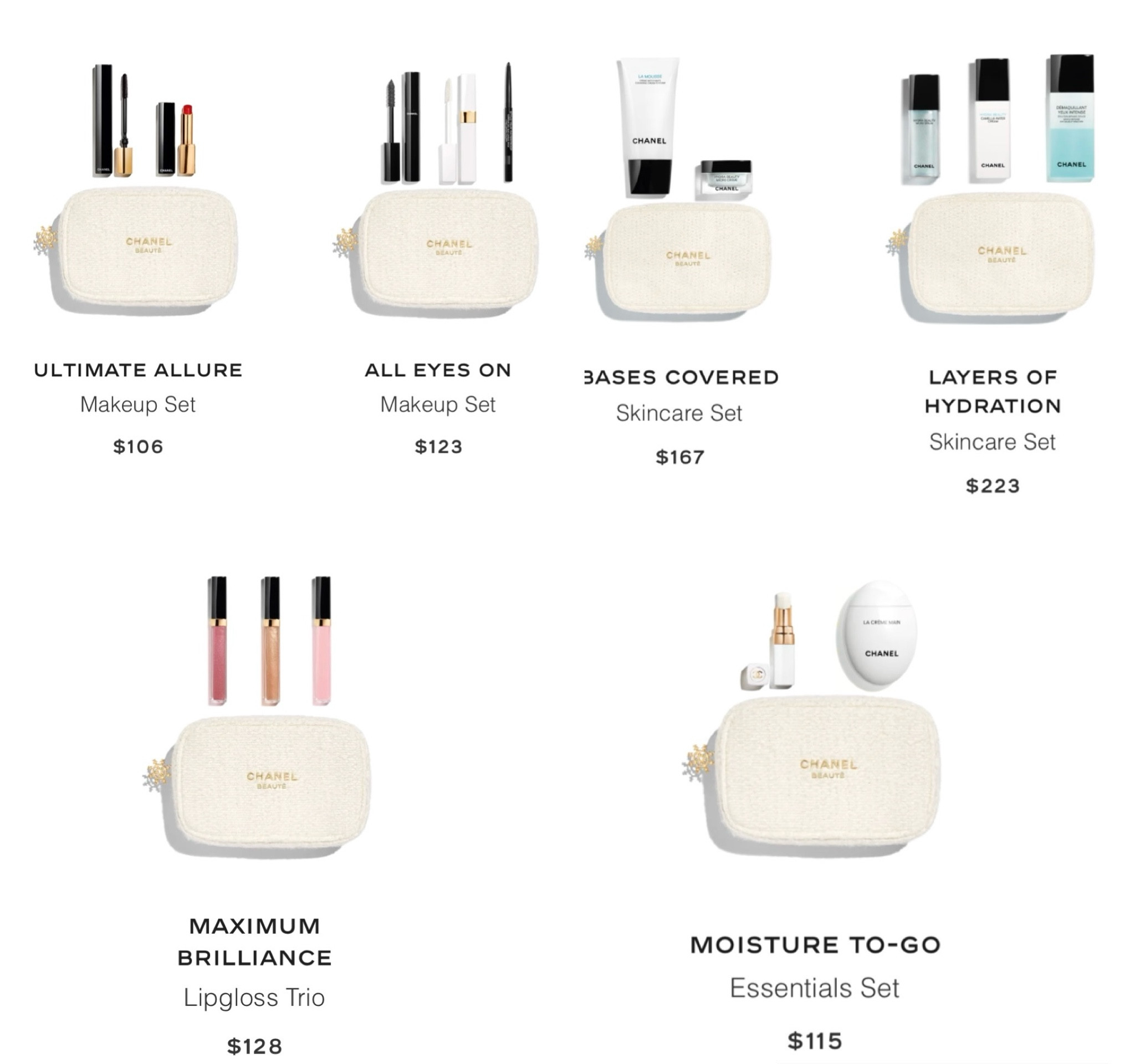 Chanel Holiday Gift set available to purchase 

#LTKBeauty #LTKHoliday #LTKGiftGuide