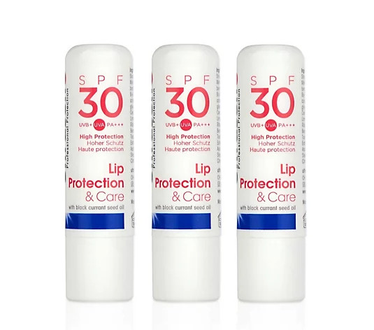 Ultrasun Sun Protection Lip SPF 30 Trio - QVC UK | QVC UK