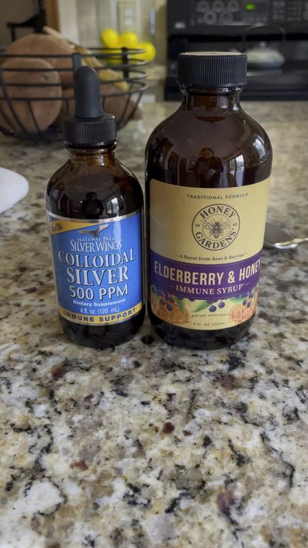 With everyone getting sick around here, I restocked on my favorite combo. Colloidal silver and elderberry syrup (this one is the BEST). #amazon #amazonfinds #naturalremedy 

#LTKfamily #LTKkids #LTKfindsunder50