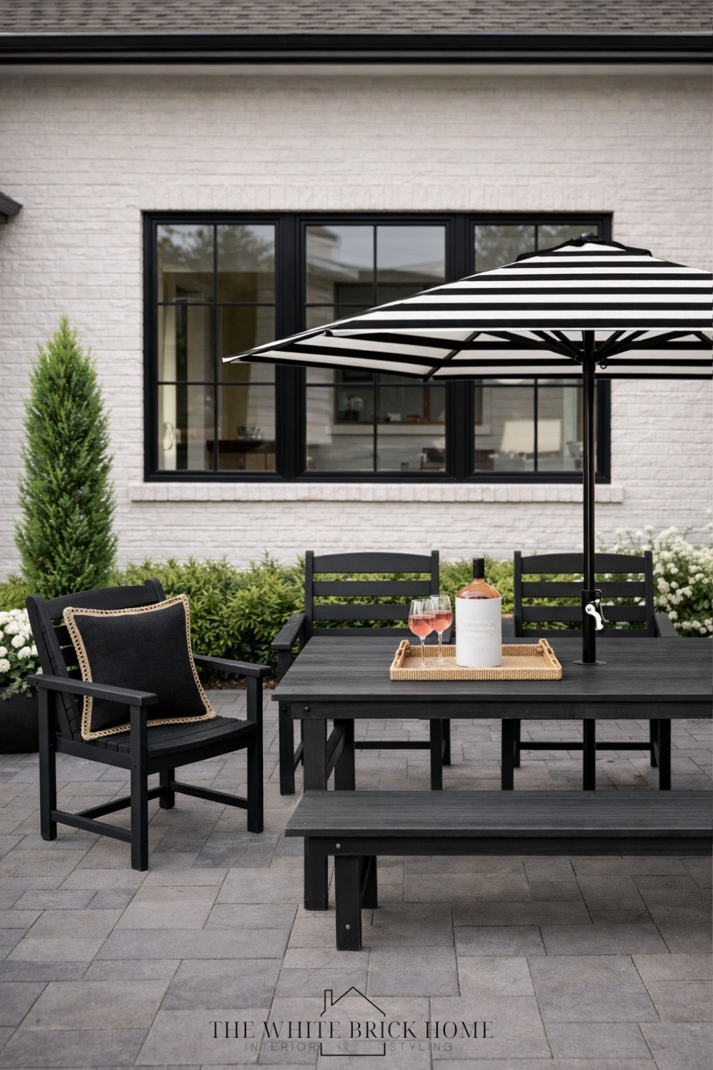 Amazon patio finds that instantly create a polished, modern traditional outdoor living space. 
🖤🖤
Modern traditional patio, outdoor dining set, black outdoor dining set, outdoor patio umbrella, striped outdoor patio umbrella, Amazon patio furniture, patio decor, patio design, patio design ideas, patio decor, patio finds, outdoor space, outdoor furniture, outdoor decor ideas, home design ideas, entertaining ideas, entertaining decor, Amazon, Amazon home finds. 


#LTKSeasonal #LTKHome #LTKSaleAlert
