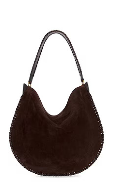 Isabel Marant Oskan Hobo Soft Bag in Coffee from Revolve.com | Revolve Clothing (Global)