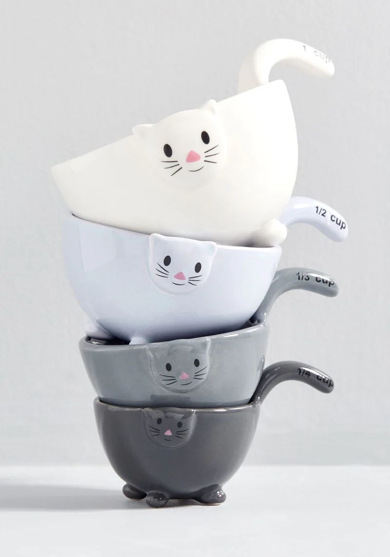 Meow for Measuring Cups | ModCloth