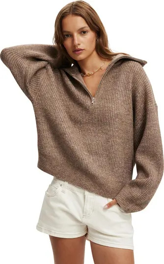 Women's Luxe Half Zip Pullover | Nordstrom