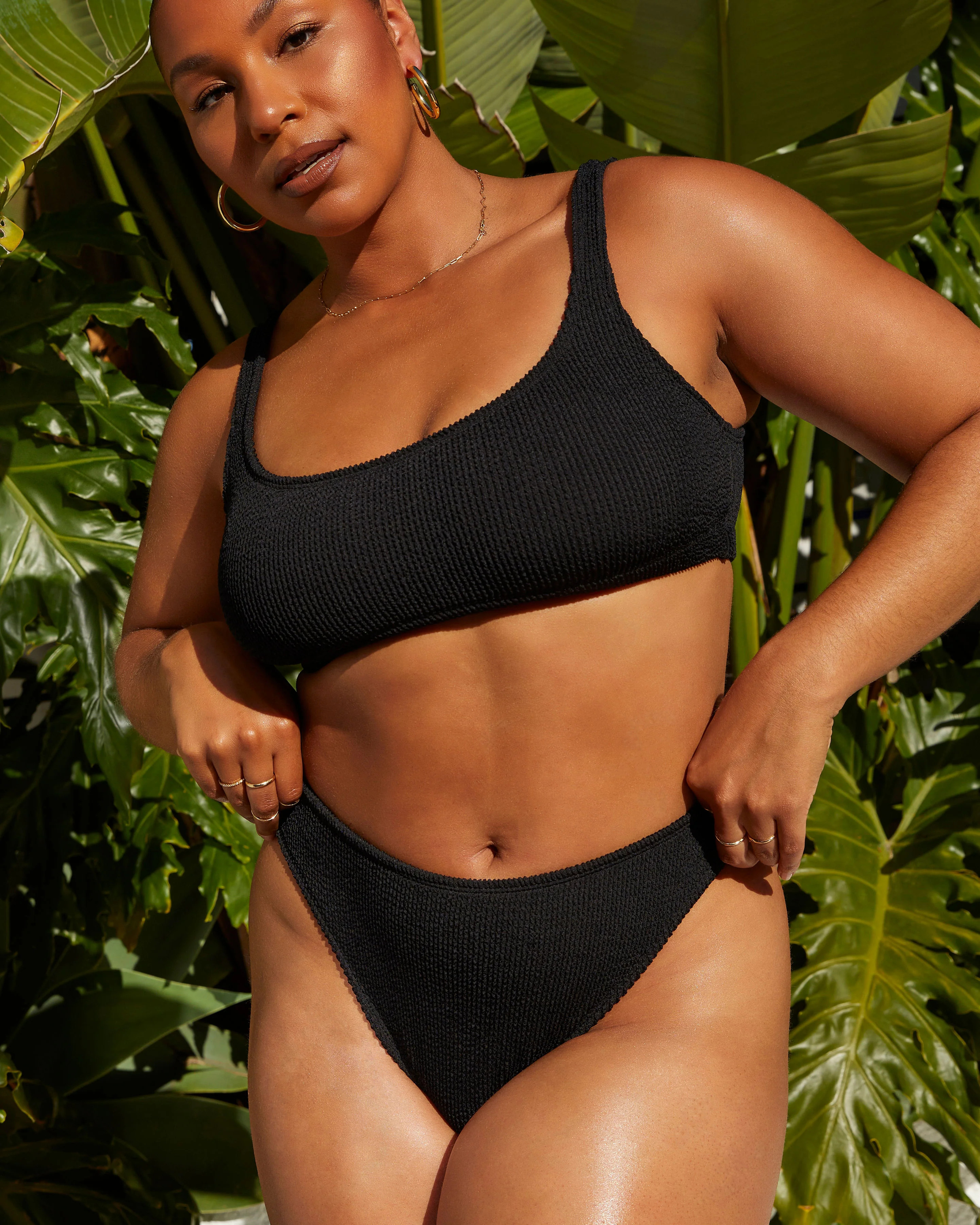 Malibu Scrunch Bralette Bikini Top | VICI