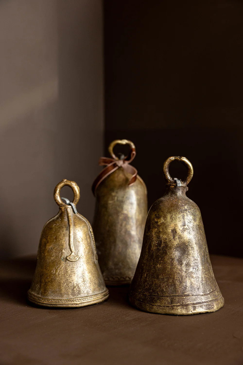 Antique Brass Cow Bell | Luxe B Co
