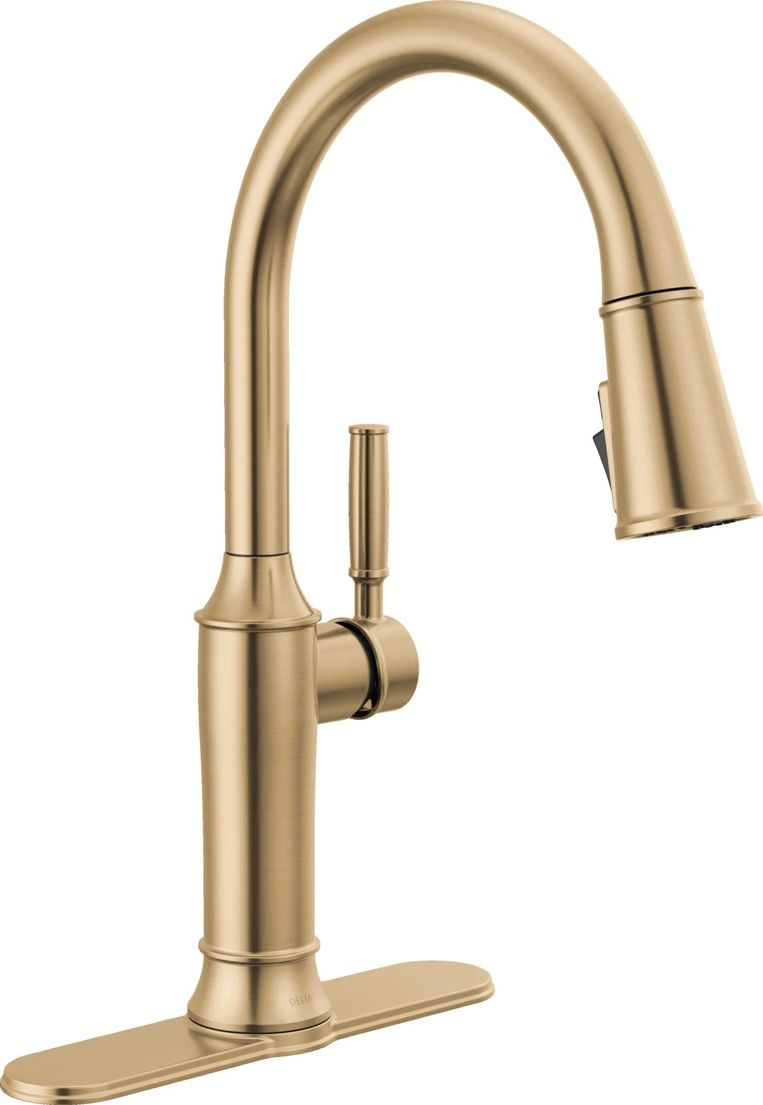 Renaldi Pull Down ProClean Sprayer Kitchen Sink Faucet, Single Handle Kitchen Faucet 9184-CZ-PR-D... | Wayfair North America