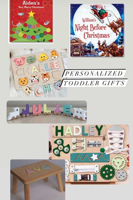 Personalized toddler gifts 🎄#LTKCyberWeek 

#LTKHoliday #LTKGiftGuide