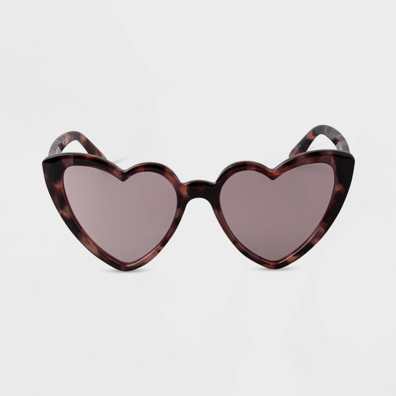 Women's Heart Sunglasses - A New Day™ | Target