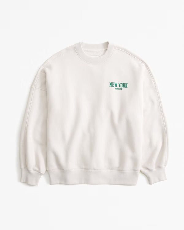 New York Graphic Vintage Sunday Crew | Abercrombie & Fitch (US)