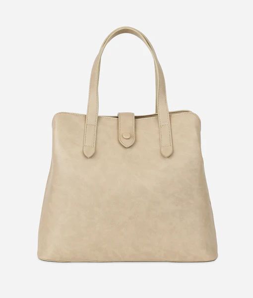 The Fawn + Mandi Nelson Satchel Bag - Taupe | Fawn Design