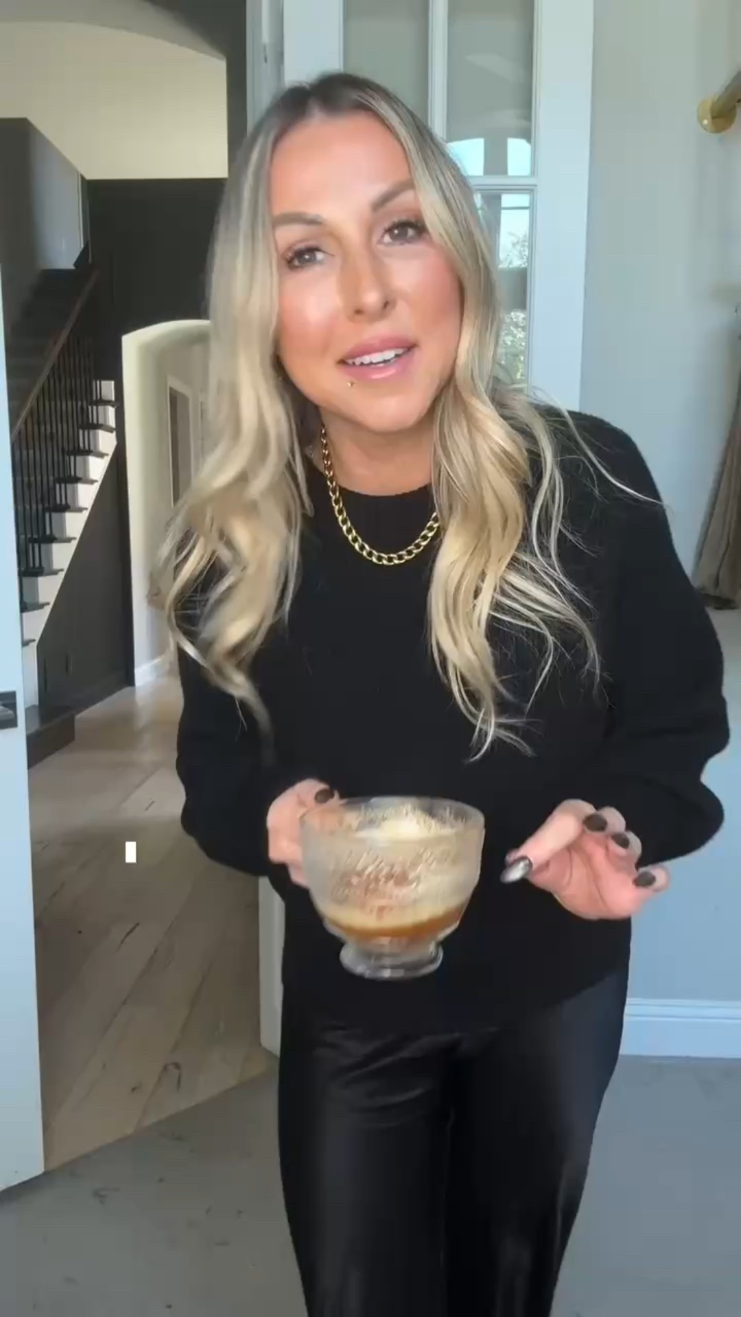 I am sharing a monochrome outfit that I love so much! Black on black outfits are so chic and some of my fave outfits to wear! I just feel so polished and pulled together. I am wearing  ribbed sweater with some of my fave silk flare pants (these are old so I’m linking two similar options) with some black boots. I finished off the outfit with a gold chain necklace, my daily gold hoops and a red patent handbag for a pop of color! All item linked ⬆️

#ltkcreator #ltkfinds #ltkwatchnow #monochrome #monochromeoutfit #silkpants #sweater #allblackoutfit #fall #falloutfits #fallfashion

#LTKFindsUnder100 #LTKStyleTip #LTKSeasonal