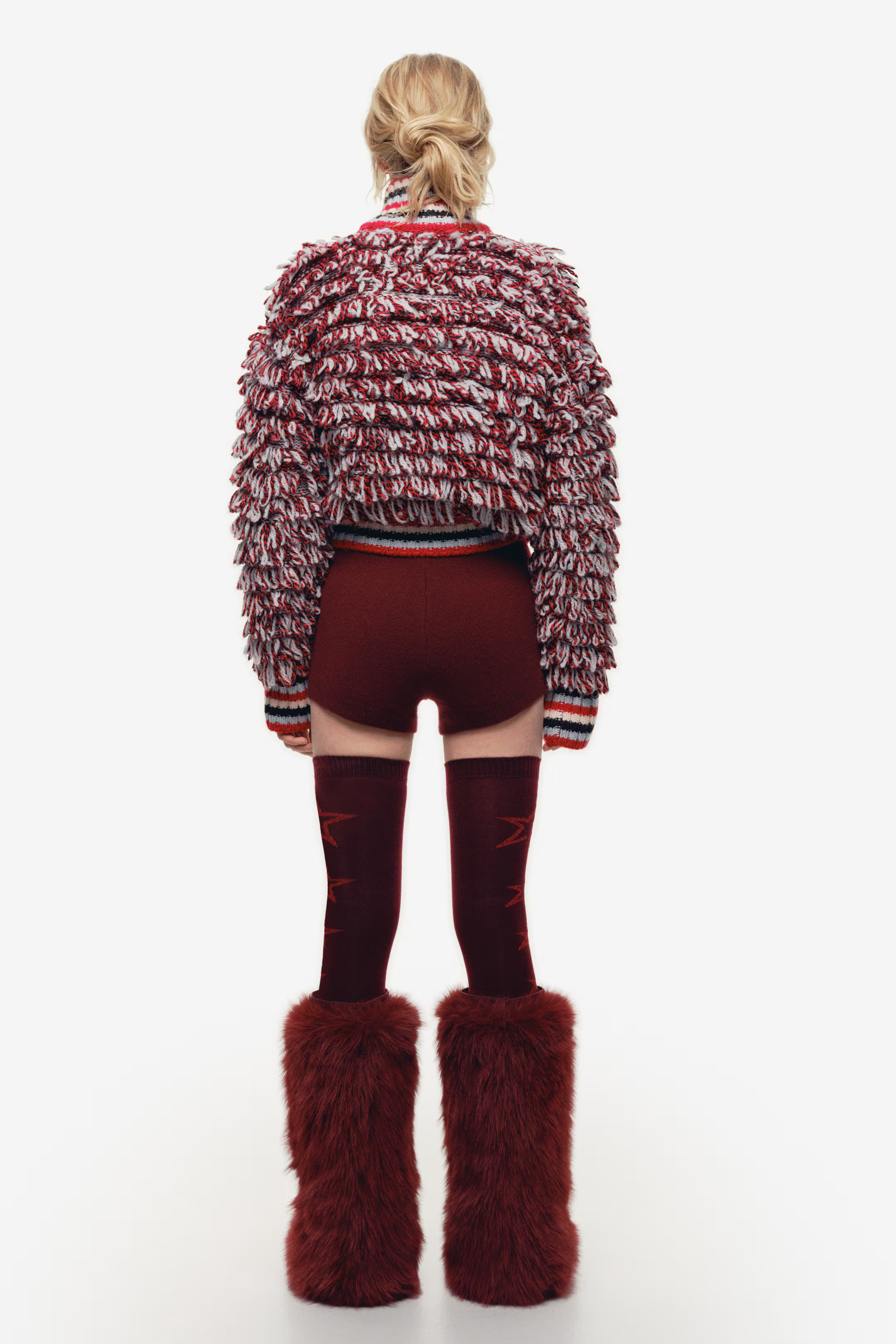 Bouclé-knit wool cardigan | H&M (UK, MY, IN, SG, PH, TW, HK)
