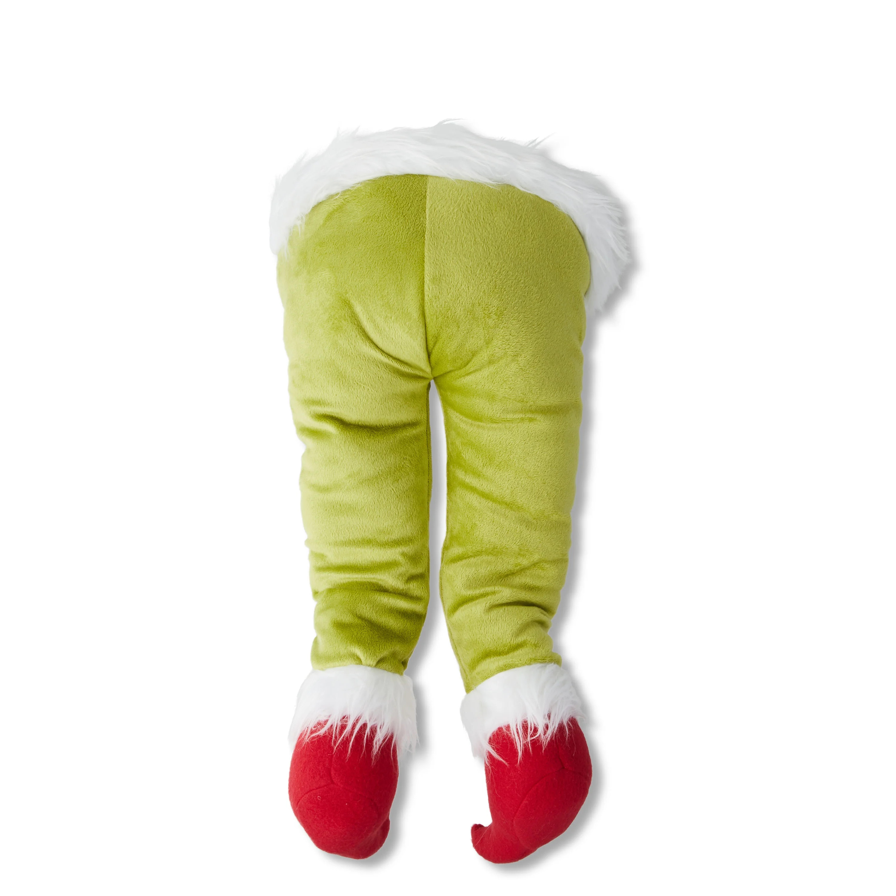 Dr. Seuss' How the Grinch Stole Christmas Grinch Furry Plush Leg Christmas Décor 12.6 Inch by Ru... | Walmart (US)
