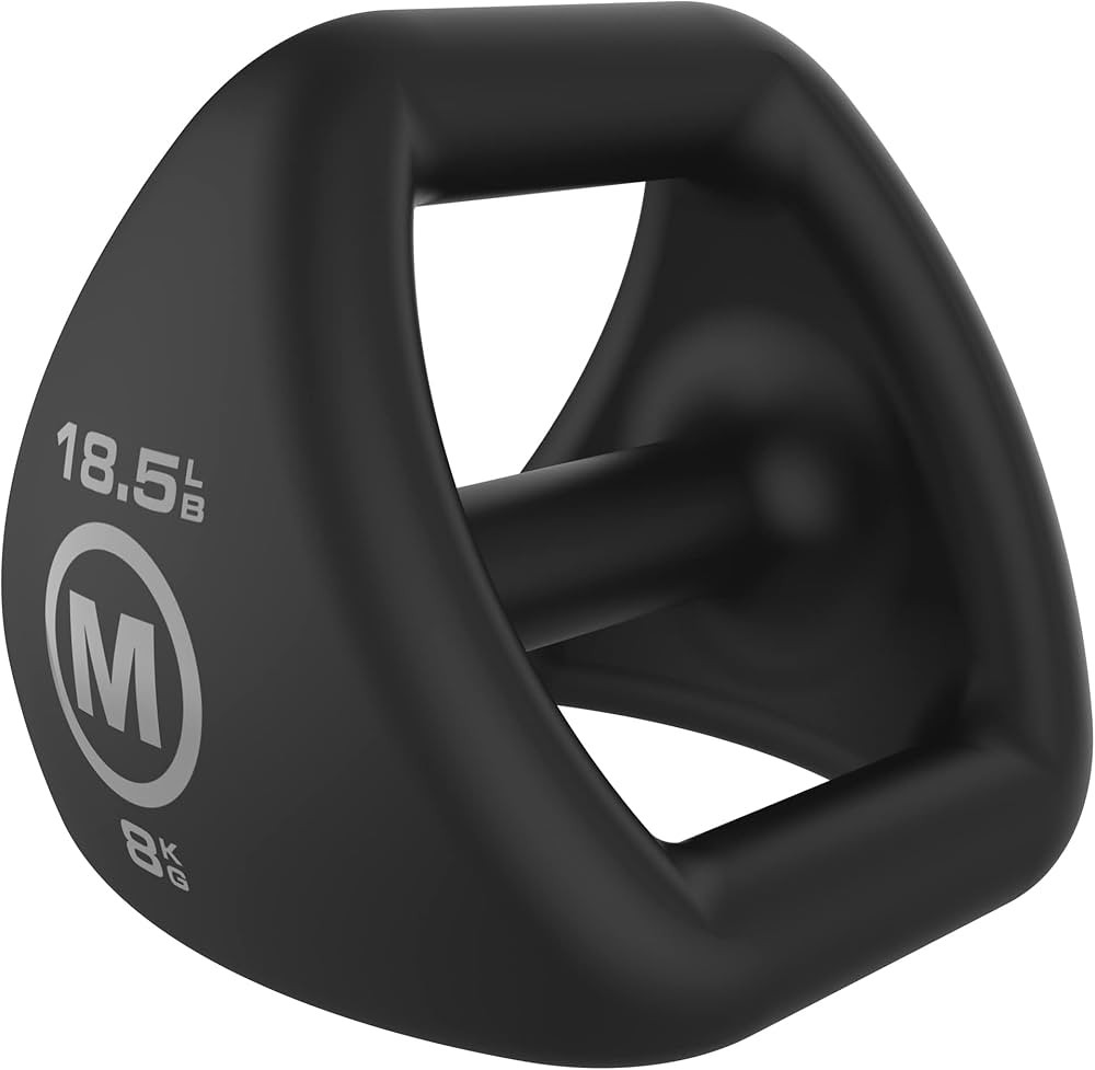 YBell 4 in 1 Kettlebell Dumbbell Push Up Bar Double Grip Med Ball Workout Equipment - Commercial ... | Amazon (US)