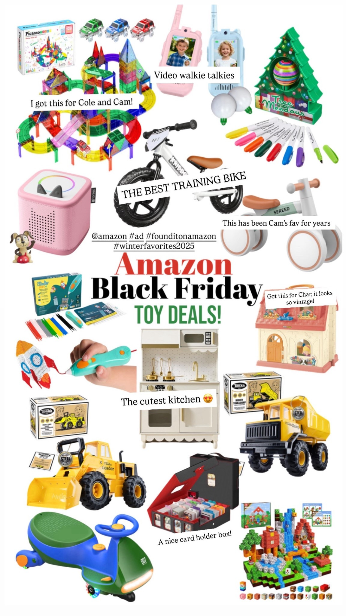 Amazon Black Friday TOY Deals!! #ad @amazon #founditonamazon
#WinterFavorites2025

#LTKHoliday #LTKGiftGuide #LTKKids