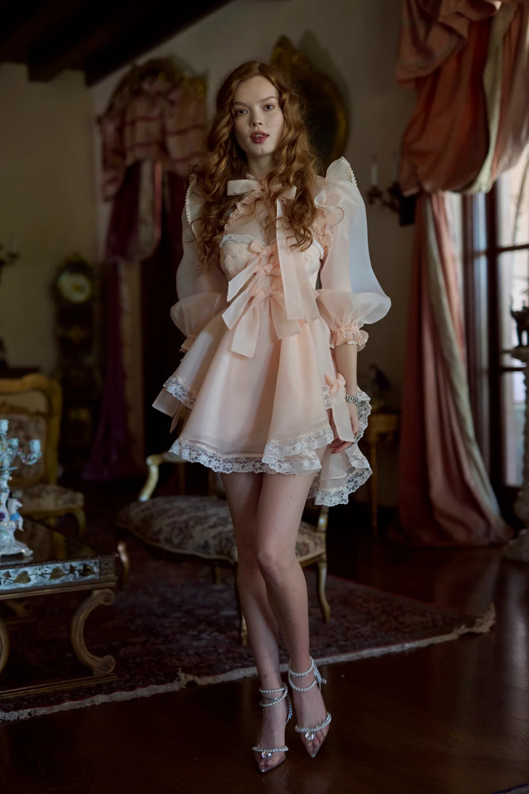 The Pumpkin Froth Cake Shop Dress | Selkie Collection