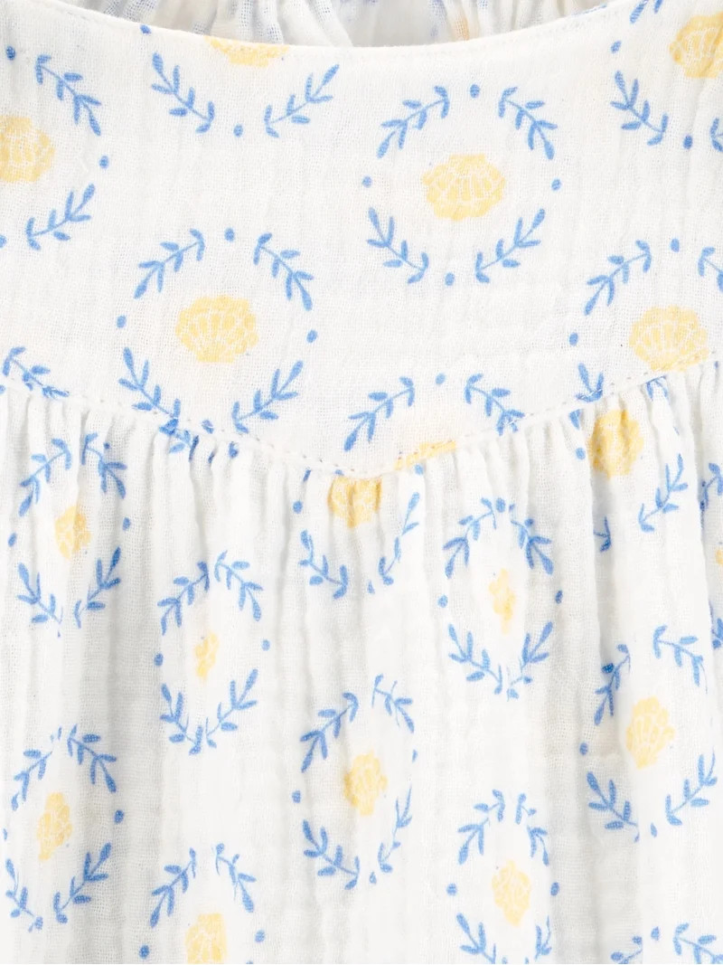 Carter's Child of Mine Baby Girl Bubble Romper, Sizes 0/3-24 Months | Walmart (US)