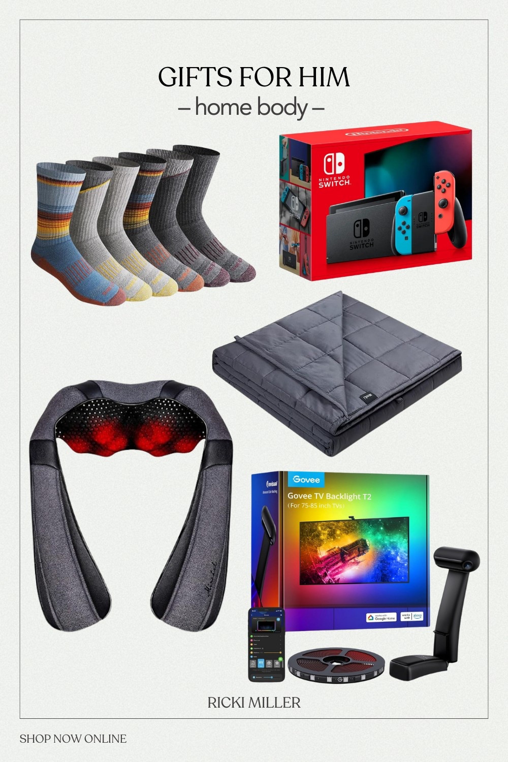 Gift ideas for the homebody in your life! Cozy gifts for him he will love! 

#LTKGiftGuide #LTKHome #LTKMens