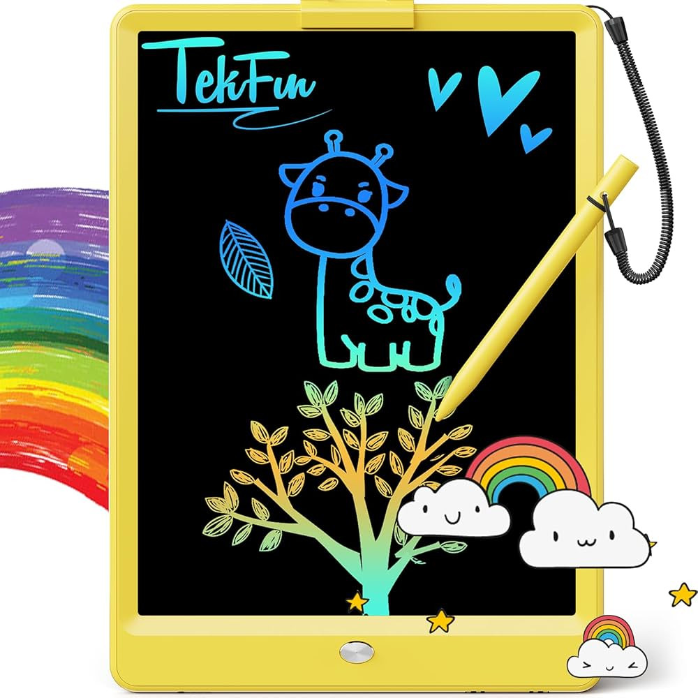 TEKFUN Doodle Board for Kids - LCD Scribbler Boards Writing Boards, Toys for 3 4 5 6 7 Year Old G... | Amazon (US)